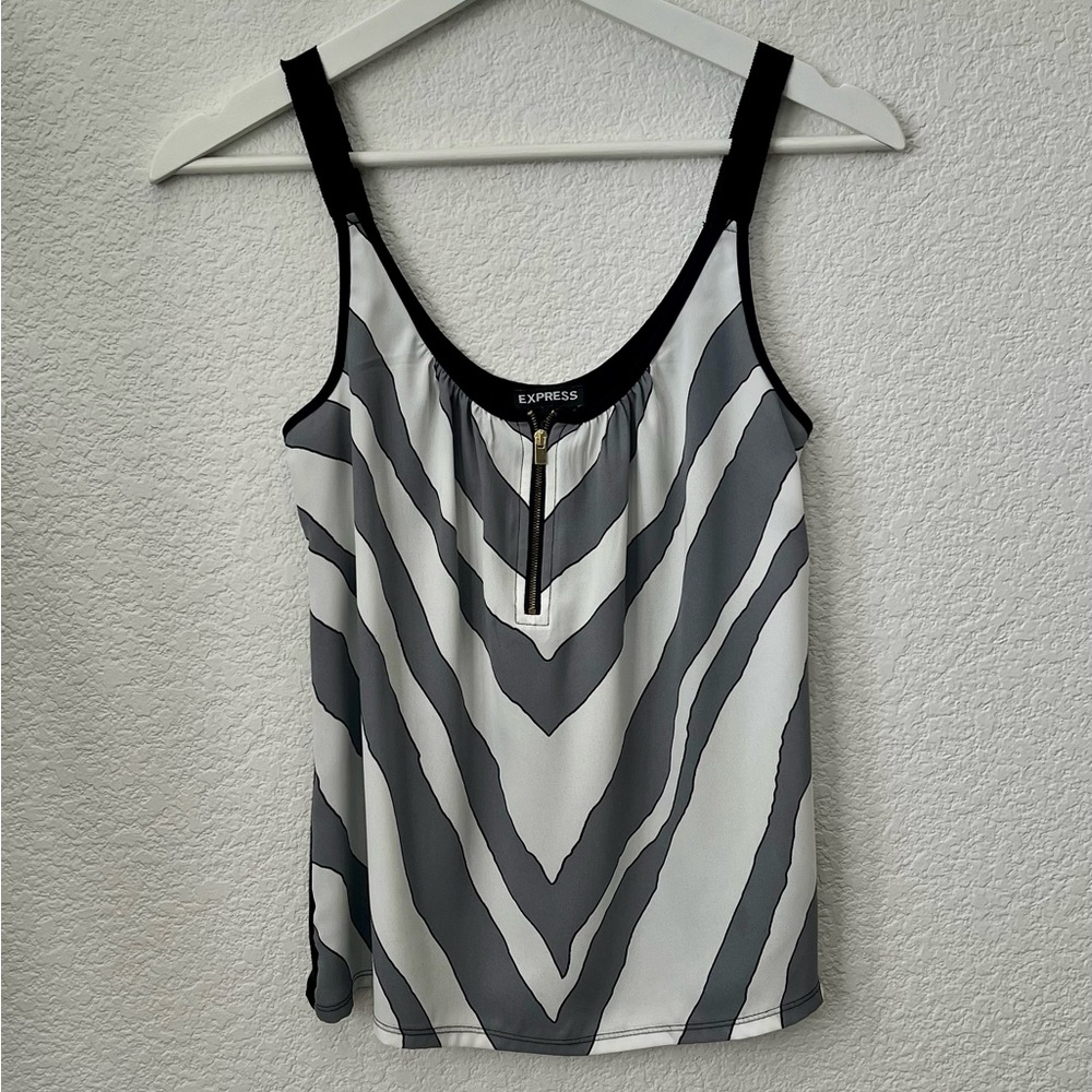 Express Zebra Print Cami